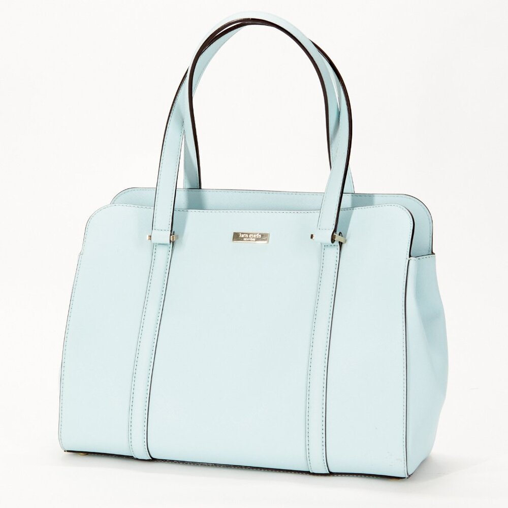 Kate Spade New York Tote/Satchel – Light Blue Leather
